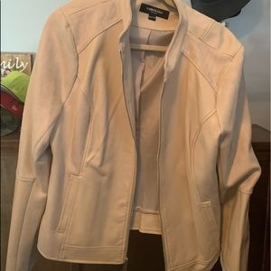 NWT Kenneth Cole Leather and Suede Jacket